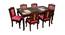 Osha Dining Table (Walnut, Matte Finish) by Urban Ladder - Cross View Design 1 - 371247