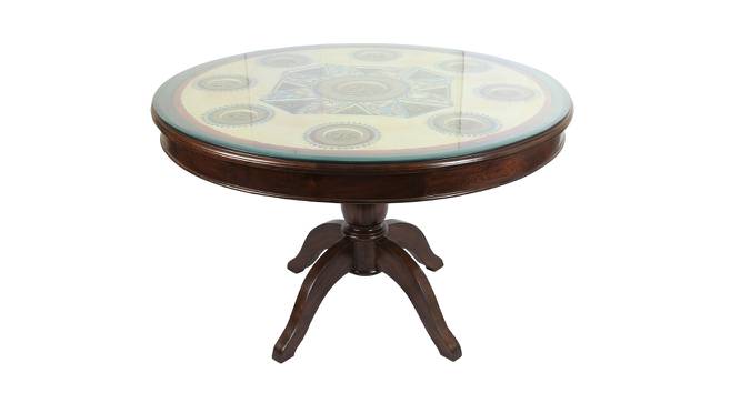 Odika Dining Table (Walnut, Matte Finish) by Urban Ladder - Cross View Design 1 - 371248