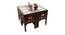 Ojasvi Dining Table (Walnut, Matte Finish) by Urban Ladder - Front View Design 1 - 371256