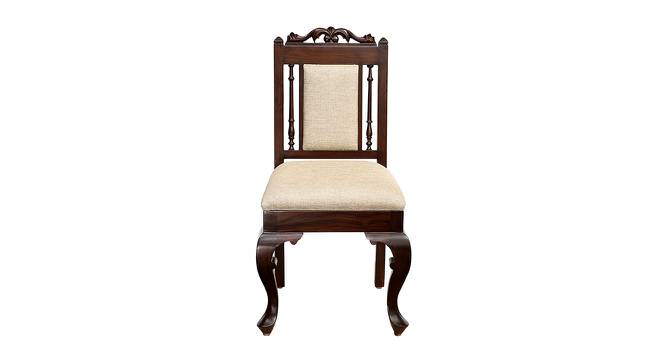 Omya Dining Table (Walnut, Matte Finish) by Urban Ladder - Front View Design 1 - 371257