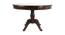 Odika Dining Table (Walnut, Matte Finish) by Urban Ladder - Front View Design 1 - 371259