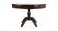 Odika Dining Table (Walnut, Matte Finish) by Urban Ladder - Front View Design 1 - 371259