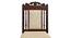 Nilima Study Chair (Walnut) by Urban Ladder - Rear View Design 1 - 371262