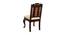 Omya Dining Table (Walnut, Matte Finish) by Urban Ladder - Rear View Design 1 - 371266