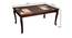 Omisha Dining Table (Walnut, Matte Finish) by Urban Ladder - Design 1 Dimension - 371278