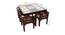 Ojasvi Dining Table (Walnut, Matte Finish) by Urban Ladder - Design 1 Dimension - 371280
