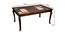 Osha Dining Table (Walnut, Matte Finish) by Urban Ladder - Design 1 Dimension - 371282
