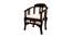 Radha Lobby Chair (Walnut, Matte Finish) by Urban Ladder - Cross View Design 1 - 371308