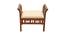 Rajeshri Lobby Chair (Walnut, Matte Finish) by Urban Ladder - Front View Design 1 - 371322