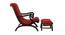 Sahana Lobby Chair (Walnut, Matte Finish) by Urban Ladder - Front View Design 1 - 371325