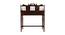Pihu Study Table (Walnut, Matte Finish) by Urban Ladder - Rear View Design 1 - 371328
