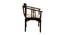 Radha Lobby Chair (Walnut, Matte Finish) by Urban Ladder - Rear View Design 1 - 371331