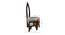 Saanvi Lobby Chair (Walnut, Matte Finish) by Urban Ladder - Design 1 Dimension - 371351