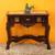 Sneha console table walnut color matte finish lp