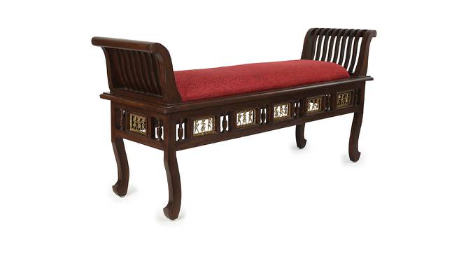 Samaira Lobby Chair (Walnut, Matte Finish) by Urban Ladder - Cross View Design 1 - 371373