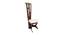 Shanaya Lobby Chair (Walnut, Matte Finish) by Urban Ladder - Cross View Design 1 - 371375