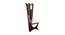 Shanaya Lobby Chair (Walnut, Matte Finish) by Urban Ladder - Front View Design 1 - 371387