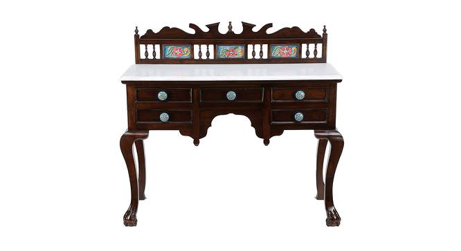 Suhana Console Table (Walnut, Matte Finish) by Urban Ladder - Front View Design 1 - 371390