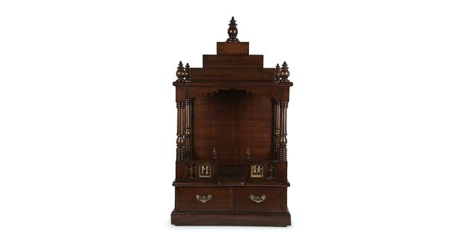 Tamanna Temple (Walnut Finish, Walnut) by Urban Ladder - Front View Design 1 - 371393