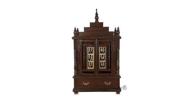 Tanuja Temple (Walnut Finish, Walnut) by Urban Ladder - Front View Design 1 - 371394