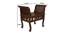 Saira Lobby Chair (Walnut, Matte Finish) by Urban Ladder - Design 1 Dimension - 371405