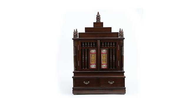 Tripti Temple (Walnut Finish, Walnut) by Urban Ladder - Front View Design 1 - 371431