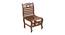 Tanvi Garden Bench (Walnut, Matte Finish) by Urban Ladder - Rear View Design 1 - 371435