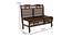 Trisha Garden Bench (Walnut, Matte Finish) by Urban Ladder - Design 1 Dimension - 371443