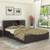 Antioco storage bed wenge color melamine finish lp