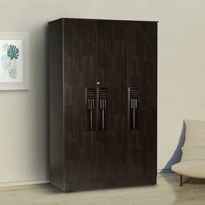 Averie 3 door wardrobe wenge color melamine finish lp