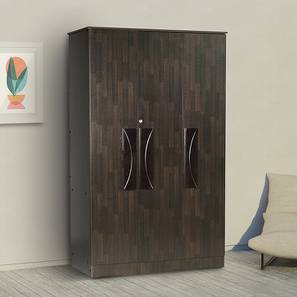 Allie 3 door wardrobe wenge color melamine finish lp