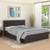 Caprera storage bed wenge color melamine finish lp