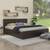 Capri storage bed wenge color melamine finish lp