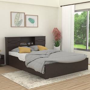 Bonin storage bed wenge color melamine finish lp