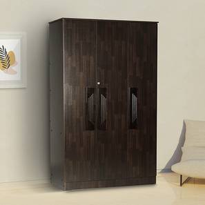 Bianca 3 door wardrobe wenge color melamine finish lp