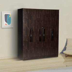 4 Door Wardrobes Design Nesoi Engineered Wood 4 Door Wardrobe in Melamine Finish