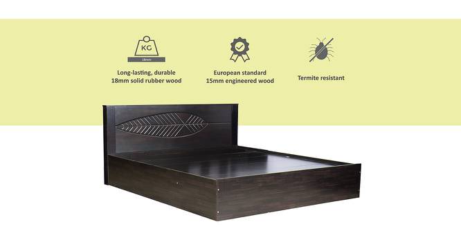 Capraia Storage Bed (King Bed Size, Melamine Finish) by Urban Ladder - Cross View Design 1 - 371547