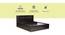 Caprera Storage Bed (Queen Bed Size, Melamine Finish) by Urban Ladder - Cross View Design 1 - 371548