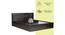 Capraia Storage Bed (King Bed Size, Melamine Finish) by Urban Ladder - Front View Design 1 - 371558