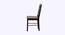 Brittany 4 Seater Dining Set (Wenge, Veneer Finish) by Urban Ladder - Design 1 Side View - 371578