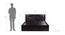 Burano Storage Bed (Queen Bed Size, Melamine Finish) by Urban Ladder - Design 1 Dimension - 371600