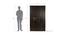 Bianca 3 door Wardrobe (Melamine Finish, Wenge) by Urban Ladder - Design 1 Dimension - 371607