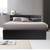Clare storage bed wenge color laminate finish lp
