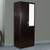 Cassidy 2 door wardrobe with mirror wenge color laminate finish lp
