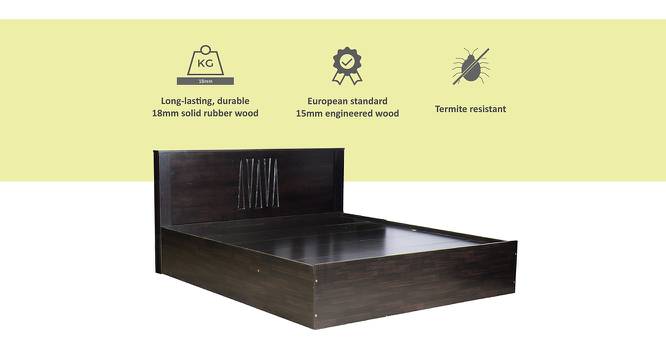 Elba Storage Bed (Queen Bed Size, Melamine Finish) by Urban Ladder - Cross View Design 1 - 371634