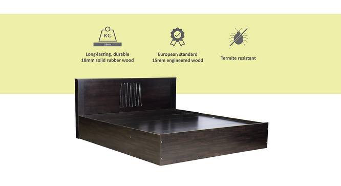 Eolie Storage Bed (King Bed Size, Melamine Finish) by Urban Ladder - Cross View Design 1 - 371635