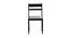 Corinne 4 Seater Dining Set (Wenge, Veneer Finish) by Urban Ladder - Rear View Design 1 - 371655