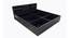 Clare Storage Bed (Queen Bed Size, Laminate Finish) by Urban Ladder - Rear View Design 1 - 371656