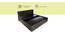 Egadi Storage Bed (King Bed Size, Melamine Finish) by Urban Ladder - Design 1 Side View - 371669