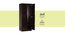 Daniella 2 door Wardrobe (Melamine Finish, Wenge) by Urban Ladder - Design 1 Side View - 371674